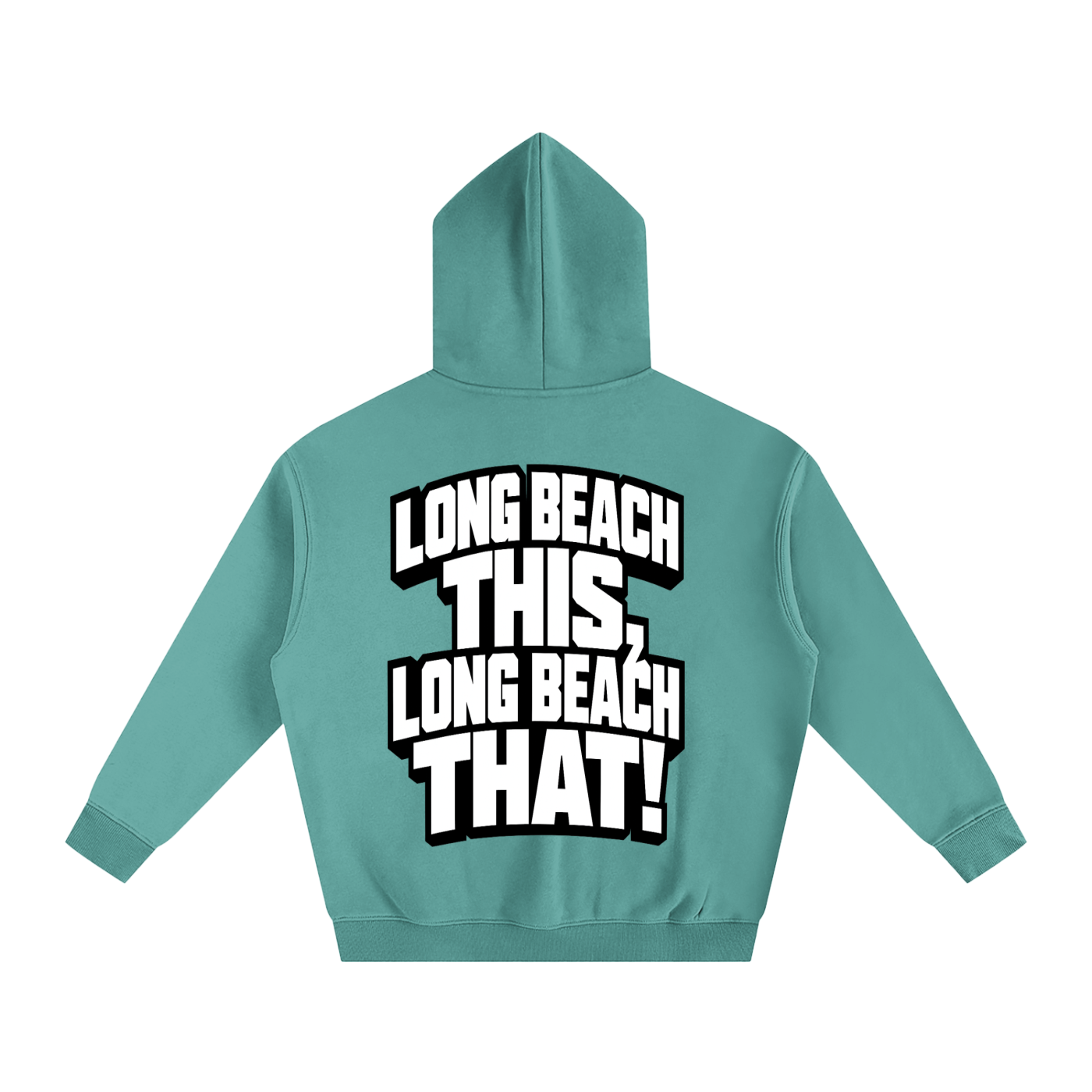 Long Beach This, Long Beach That! Oversized Hoodie