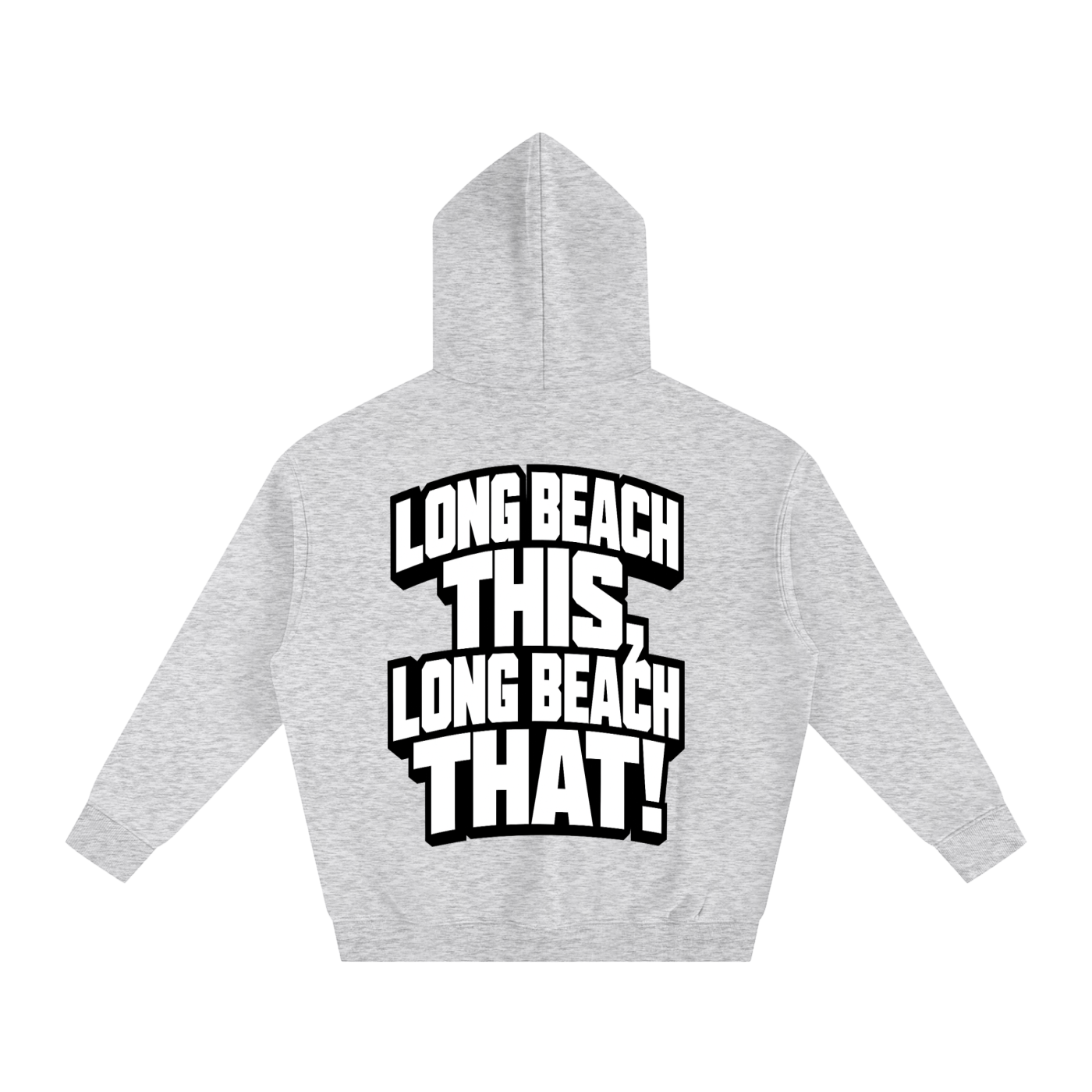 Long Beach This, Long Beach That! Oversized Hoodie