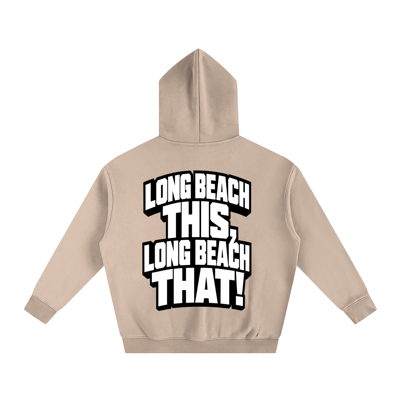 Long Beach This, Long Beach That! Oversized Hoodie